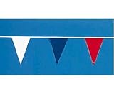 Red, White and Blue - Outdoor Pennants - 100' Rope