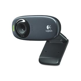 Quality Product By Logitech, Inc - HD Webcam w/ Microphone 1.2MP Black