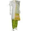 Shalwar Kameez Embroidered Cotton Multicolored Size S (slk401) ~ ShalinCraft
