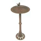 GARDEN　COLLECTION　【85060】　バードバス　φ260×600mm　4.4kg　鉄鋳物製