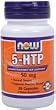 NOW 5-HTP NATURAL SOURCE 5-HYDROXYTRYPTOPHAN 50mg