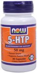 5-HTP by NOW Foods - Mental Fitness (50mg - 30 Capsules)