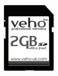 Veho 2GB Ultra Fast 80x Secure Digital Card