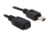 DELOCK Kabel USB 2.0 mini B Verlaeng. St/Bu  1m Preisvergleich