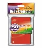 Ultra Pro Deck Protector Box of 15 packs Satin Red