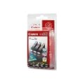 Canon - CLI 521 Multipack - R�servoir d'encre - 1 x jaune, cyan, magenta - pour PIXMA iP3600, iP4700, MP540, MP550, MP560, MP620, MP630, MP640, MP980, MP990, MX860, MX870