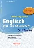 Produkt-Bild: Jeden Tag besser. Englisch 5. Schuljahr. &Uuml;bungsheft mit Lernplan und Lernstandskontrollen