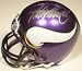Adrian Peterson Autographed/Hand Signed Minnesota Vikings Riddell Mini Helmet