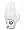 TaylorMade Mens r7 Tour Golf Gloves - Regular