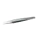 Aven Tapered Sharp Pattern 2 Precision Tweezer, Stainless Steel, 4-3/4" Length, 4 Star Grade