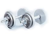 20kg Olympic Style Hammertone Dumbbell Set Golds Gym Nutritional Supplements Picture