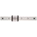THK Linear Motion Guide Model SRS-WM, Single Block, Caged Ball Miniature, Outer Dimensions: 14mm Height, 40mm Width, 44.5mm Length, Rail: 24mm Width, 8.5mm Height, 40mm Pitch, 230mm Length, Load Capacity: 1191 Pound-Force