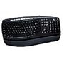 Logitech Comfort Wave 450 Keyboard Tastatur USB 105 Tasten MS WXP D Schwarz