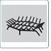 24" Hex Shape Outdoor Grate