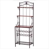 Click here to buy Bakers Style Wine and Glass Rack by Tom & Co.