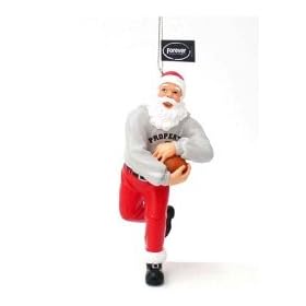 Chicago Bears Santa Claus Christmas Ornament