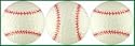3 Baseball Design Golf Balls New in Box!
