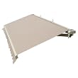 GudCraft Retractable 10 X 6.5 Patio Awning 10ft x 6.5ft (3m x 2m) Solid Beige Color