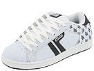 Lakai Lakoston | Men's Skate Shoes White Leather Print