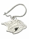 Logoart Nashville Predators Sterling Silver Earrings