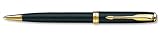 Parker Sonnet Ball Pen Epoxy-coated Brass with Gold Trim Matte Black Ref S0704270
