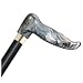 Wooden Cane - Gray marble Left handle, this cane is designed to fit the hand like a g...
