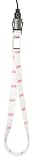 Cell Phone Strap - Breast Cancer Support Pink Ribbon - 8"