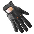 Leather Gloves - Men's Motorcycle Leather Gloves with Strap GL2057