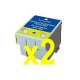 PCArena - 1 Pair of Colour Ink Cartridges for Epson Stylus C42 PLUS, C42S, C42, C42UX, C42SX, C44UX, C44, C44 PLUS, C46 Compatibles T037