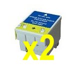 Electronics : PCArena - 1 Pair of Colour Ink Cartridges for Epson Stylus C42 PLUS, C42S, C42, C42UX, C42SX, C44UX, C44, C44 PLUS, C46 Compatibles T037