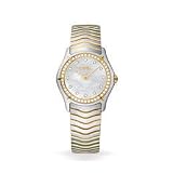 Ebel Watches - Ebel Classic Lady Two Tone Steel and 18k Gold with Diamond Bezel and Diamond Hour... 