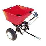 BROADCAST TOW SEED FERTILIZER SPREADER PNEUMATIC WHEELS