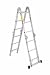 Tools & Hardware : Werner 6-Foot 300-Pound Duty Rating Aluminum Multi-Master Articulated Ladder #M1-6-12