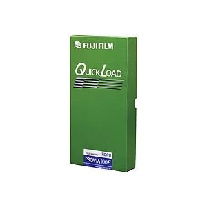 Fujichrome QuickLoad Provia RDP III 100F Color Slide Film, ISO 100, 4 x 5, 20 Sheets,... by
