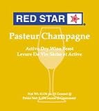 Red Star Champagne Yeast (10 Packs) Dried Yeast