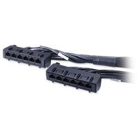 5FT Data Distribution Cable CAT6 UTP Cmr 6XRJ-45 Black 1.5M