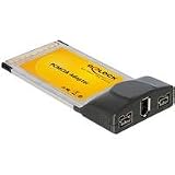 DeLock USB2.0 Karte 61538 Controller Cardbus 3 x FireWire extern