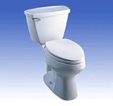 Toilet Two Piece Elongated by Toto - CST734F in Bone