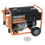 Generac 5000 Watts Portable Generator- 49 State