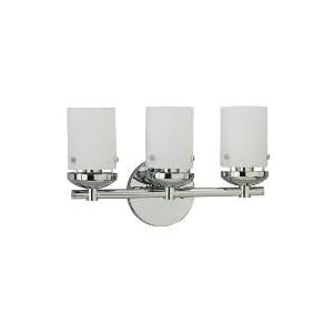 Sea Gull Lighting 40045-05 Bliss Three-Light Vanity, Chrome Finish with Cased Opal Etched... by Sea Gull Lighting
