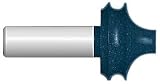 BOSCH 84532M 1-1/4-Inch Diameter 1-7/8-Inch Cut Carbide Tipped Multi-Profile Router Bit 1/2-Inch Shank