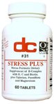 Stress Plus 60-Count - Relax Naturally With Our Herbal, Mineral and Vitamin Formulation, Which Contains Vitamin B-complex, Valerian Root, Magnesium, Passiflora, Vitamin C, Vitamin E, Biotin - This is a great supplement for a busy life.