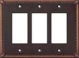 WALPLAT 3RCPT ANT BRNZ