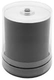 100 JVC Taiyo Yuden 52X CDR (CD-R) 80min 700MB Silver Inkjet Printable
