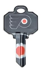 Philadelphia Flyers Schlage SC1 House Key