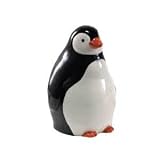 KIDS PENGUIN piggy bank FIGURINE toy DECOR art NEW