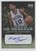 2006-07 UD Reserve Legendary Signatures #MC - Maurice Cheeks
