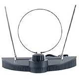 GE Indoor Color TV Antenna With 8 Position Tuner - GE 24716
