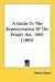 A Guide To The Representation Of The People Act, 1884 (1885)