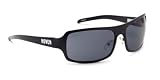 HOVEN HEAVY METAL 26-3502 BLACK FRAME GREY POLARIZED POLYCARBONATE LENS ALUMINUM SUNGLASSES. by